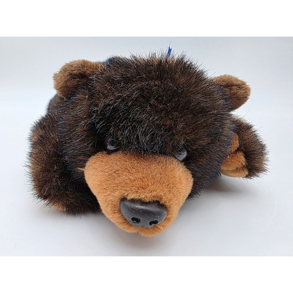Stuffed Animal House Linderhof Brown Floppy Bear Leavenworth WA Adoptable Plush‎